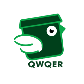 Qwqer green dark Logo